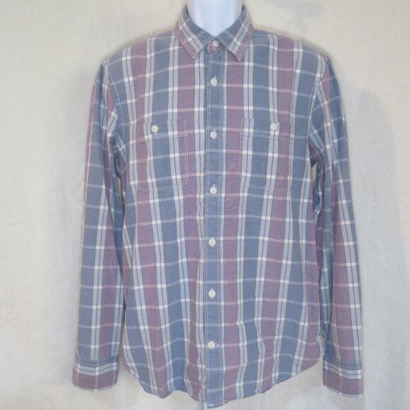 Gap 1969 Eaton Plaid Button-Up Shirt | Size L - Picture 1 of 9